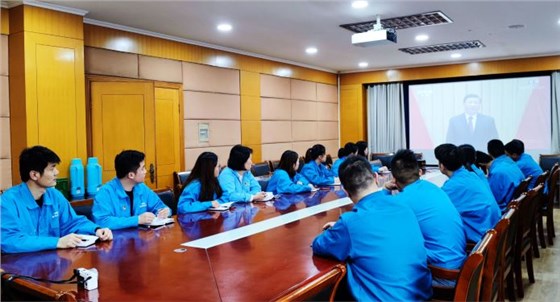 皖南電機(jī)團(tuán)委組織觀看慶祝中國共青團(tuán)成立100周年大會(huì) 皖南電機(jī)團(tuán)委組織觀看慶祝中國共青團(tuán)成立100周年大會(huì)