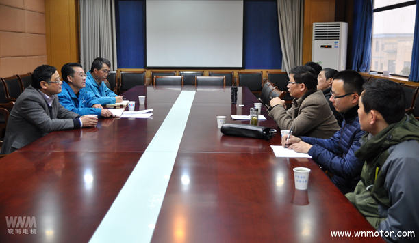 安徽省“調(diào)轉促”專家組來皖南電機支招